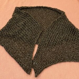 Oversized Knit Scarf / shawl / wrap